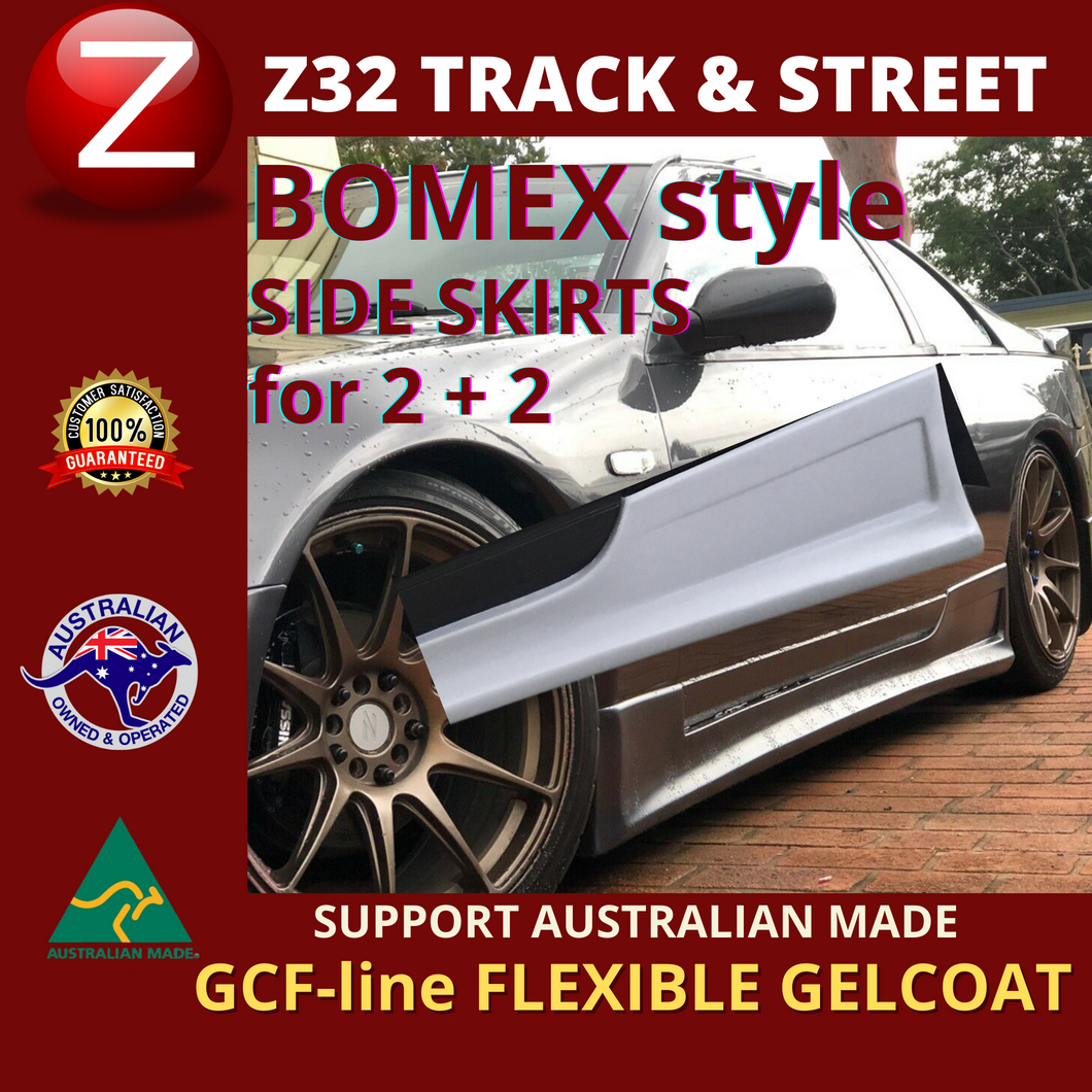 SIDE SKIRT SET - Bomex style variant 2 + 2 Models only