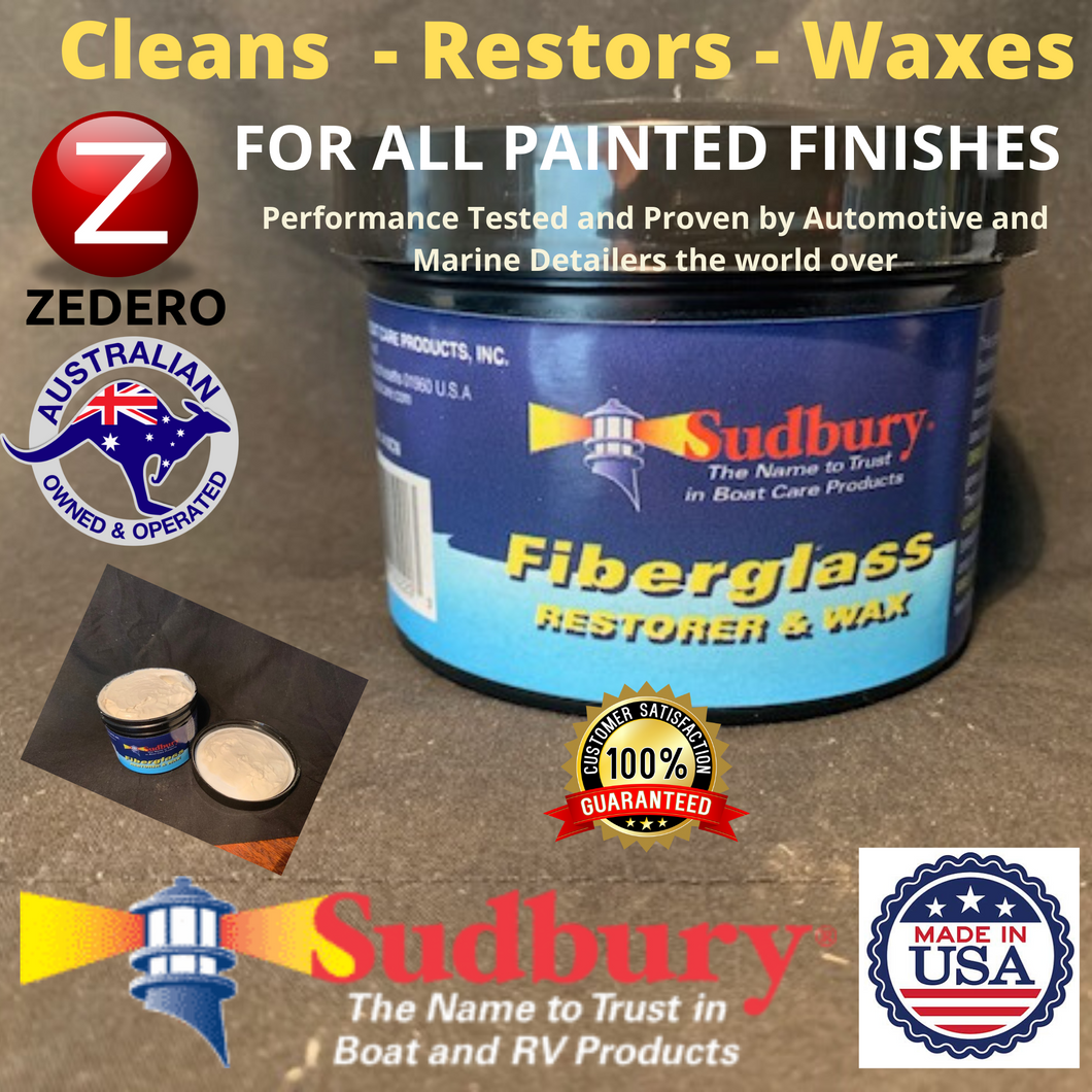 Clean Polish Restore Wax Auto Marine Paint No Buffing required